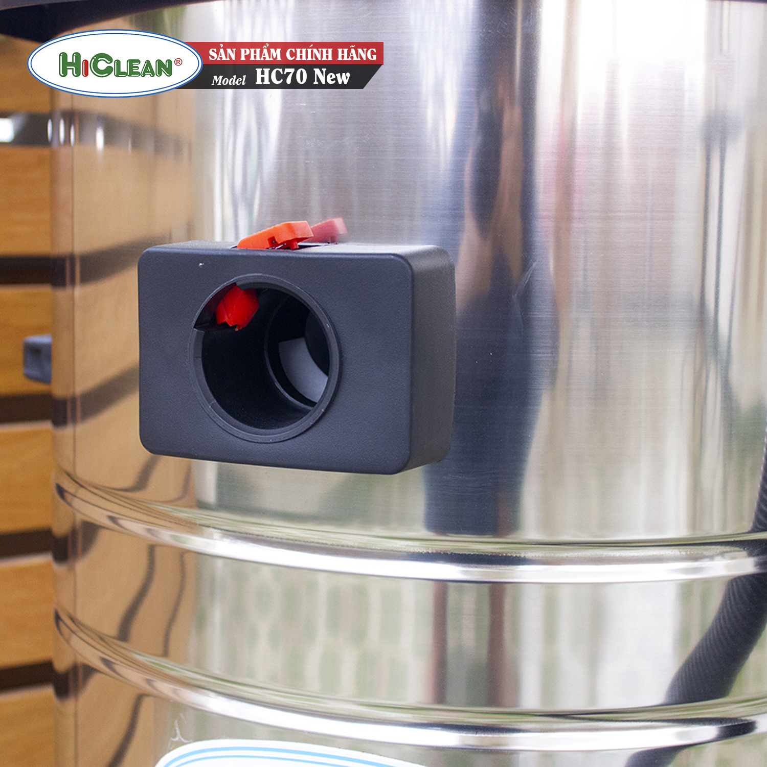 may hut bui hiclean hc 70 new